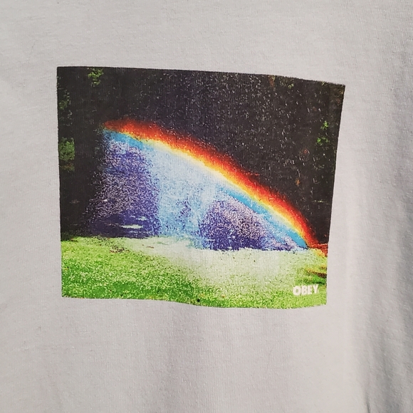 OBEY Rainbow Box Tee [XS] - Picture 4 of 8